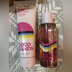 (Inventory #6) Pink Coco Sands Body Lotion and Mist Set